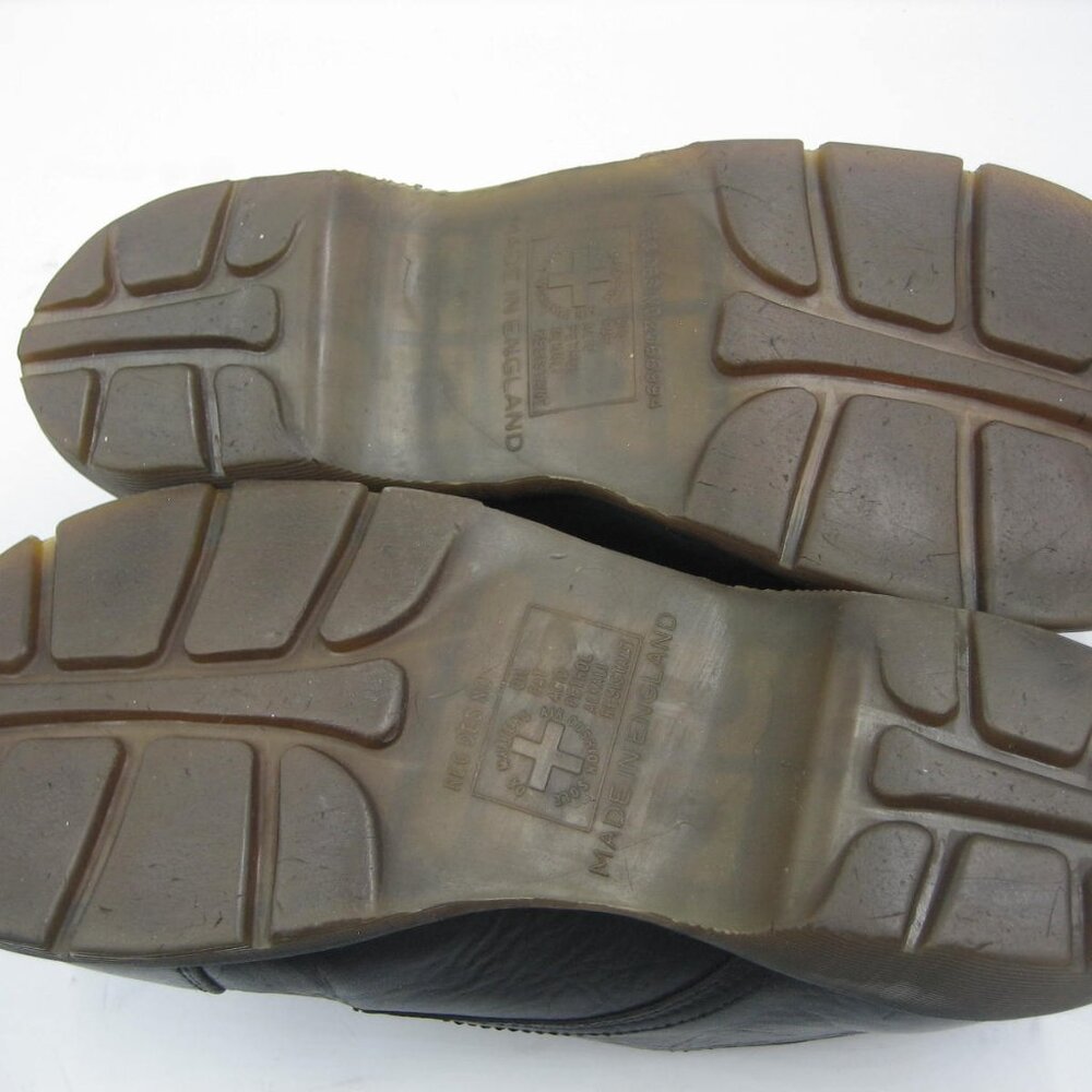 Dr. Martens Vintage Black Leather  Derby Oxford 8309 England Women’s UK 6  US 8 - Picture 11 of 13